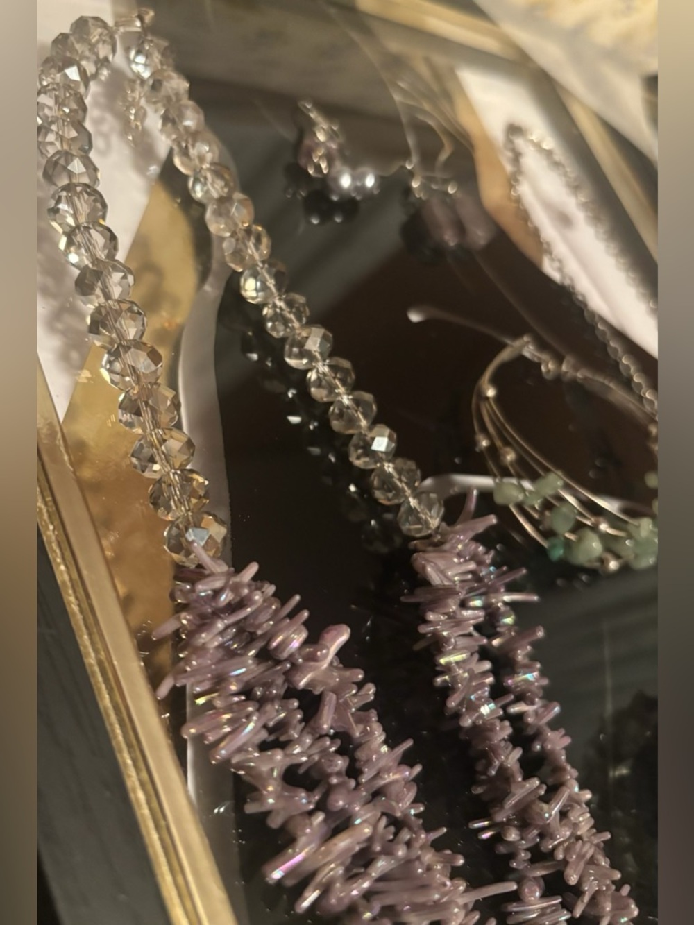2 Necklaces, 2 Gemstone Bracelets, and 2 pairs of Earrings #121 - Picture 7 of 16